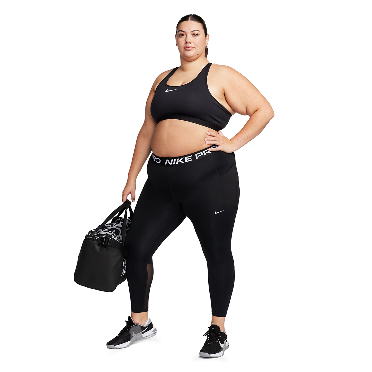 Calza Entrenamiento Nike Pro 365 Mujer Plus Size,  image number null