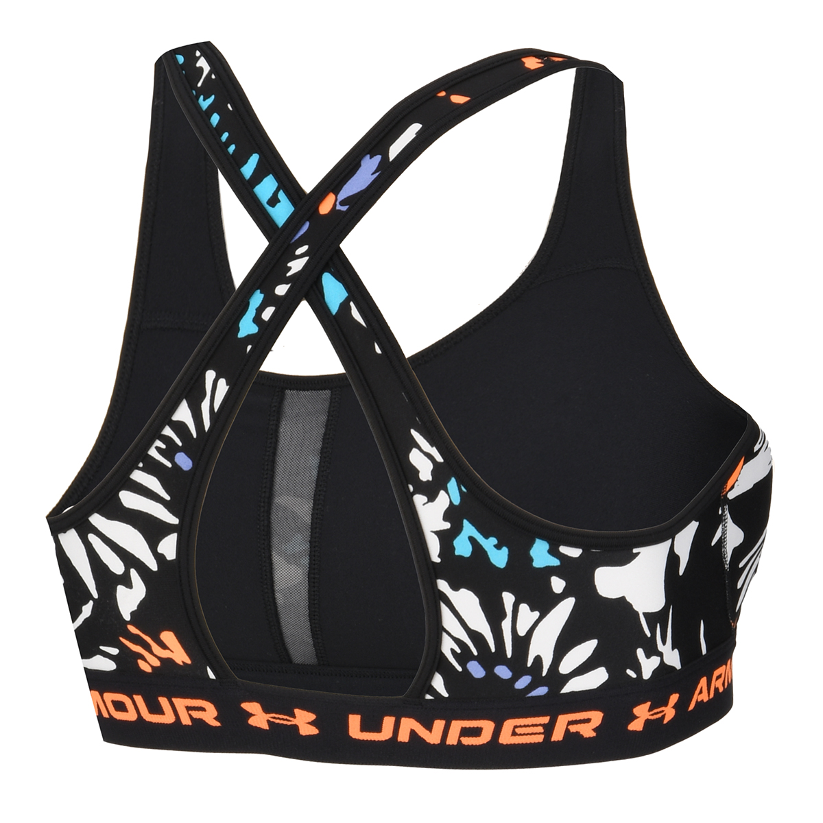 Top Entrenamiento Under Armour Crossback Mid Print Mujer,  image number null