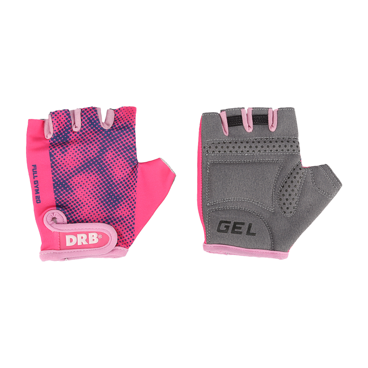 Guantes Gimnasio Con Abrojo Fit Gym Pesas Ciclismo Importado