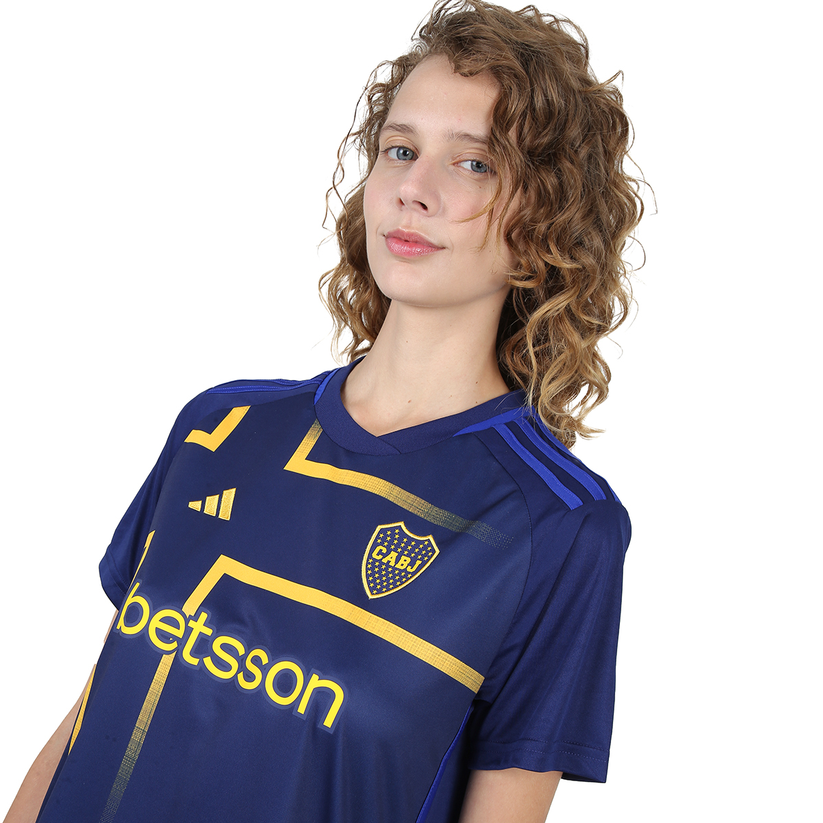 Camiseta Boca Juniors adidas Alternativa 23/24 Mujer,  image number null