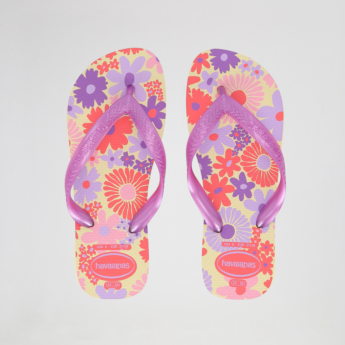 Ojotas Havaianas Flores para Niños,  image number null