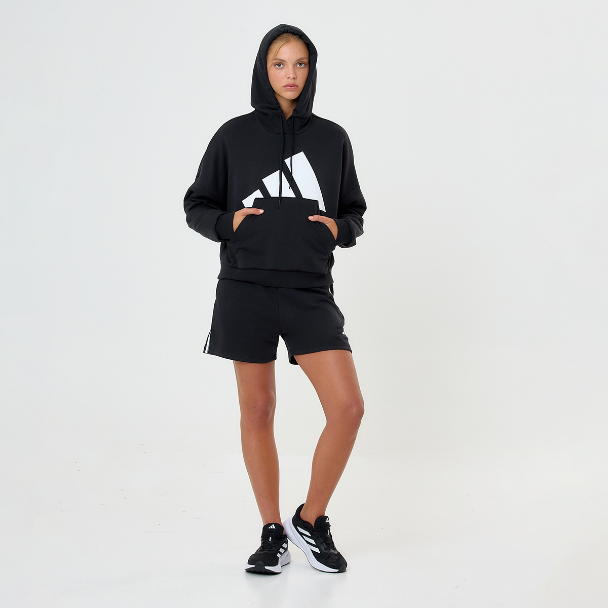 Buzo adidas Essentials Logo Grande French Terry Mujer,  image number null