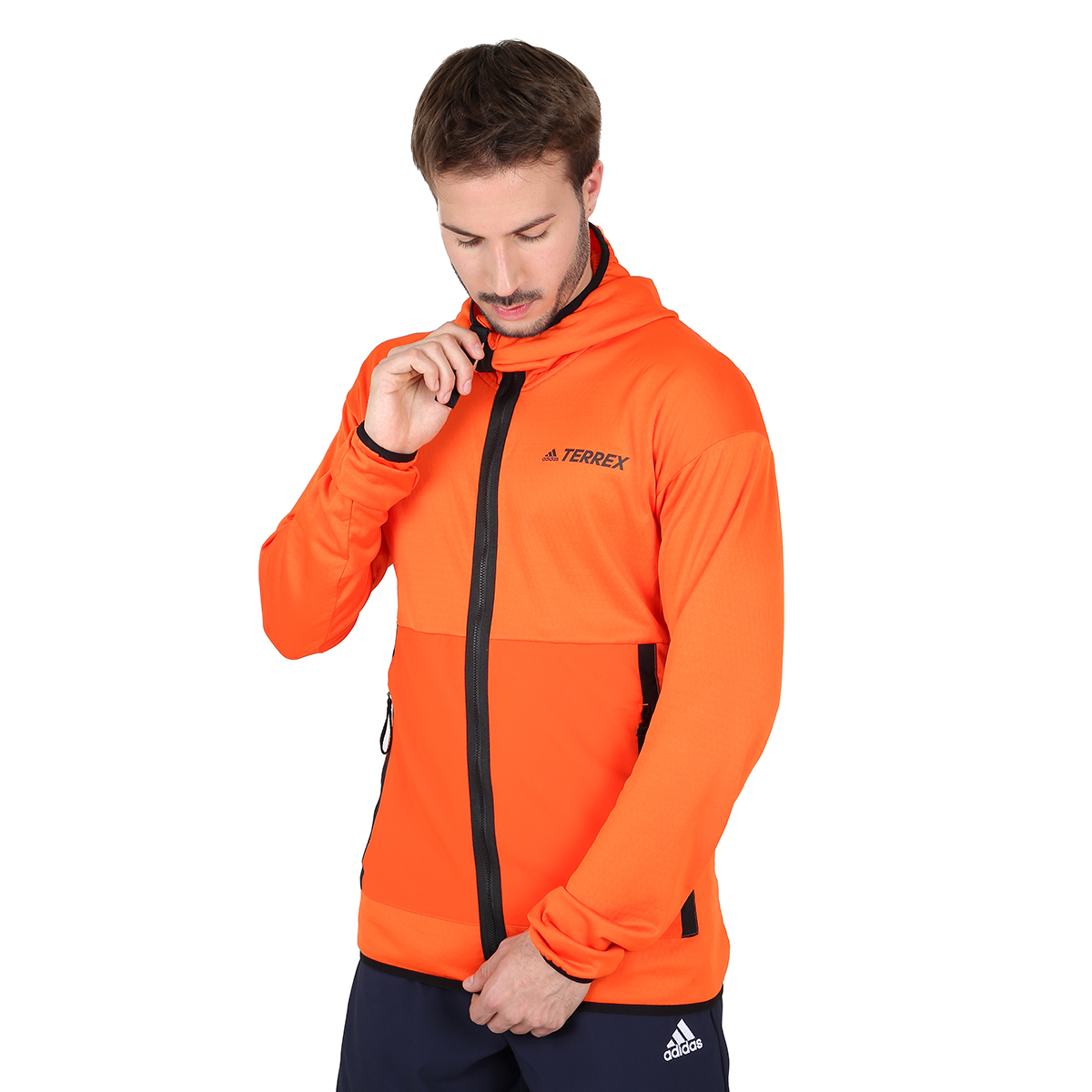 Campera Outdoor adidas Terrex Tech Flooce Hiking Hombre,  image number null