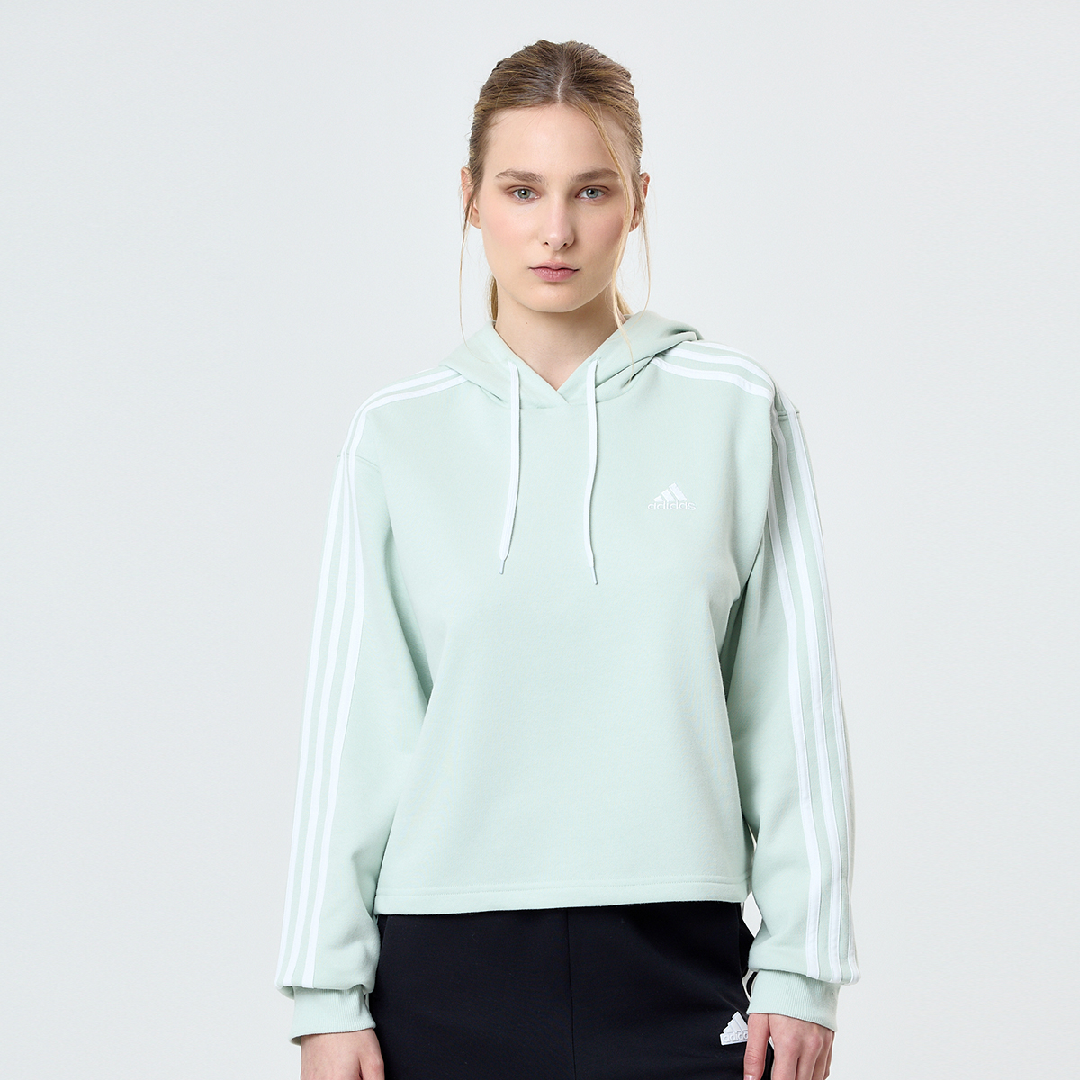 Buzo adidas 3 Tiras Crew Mujer,  image number null