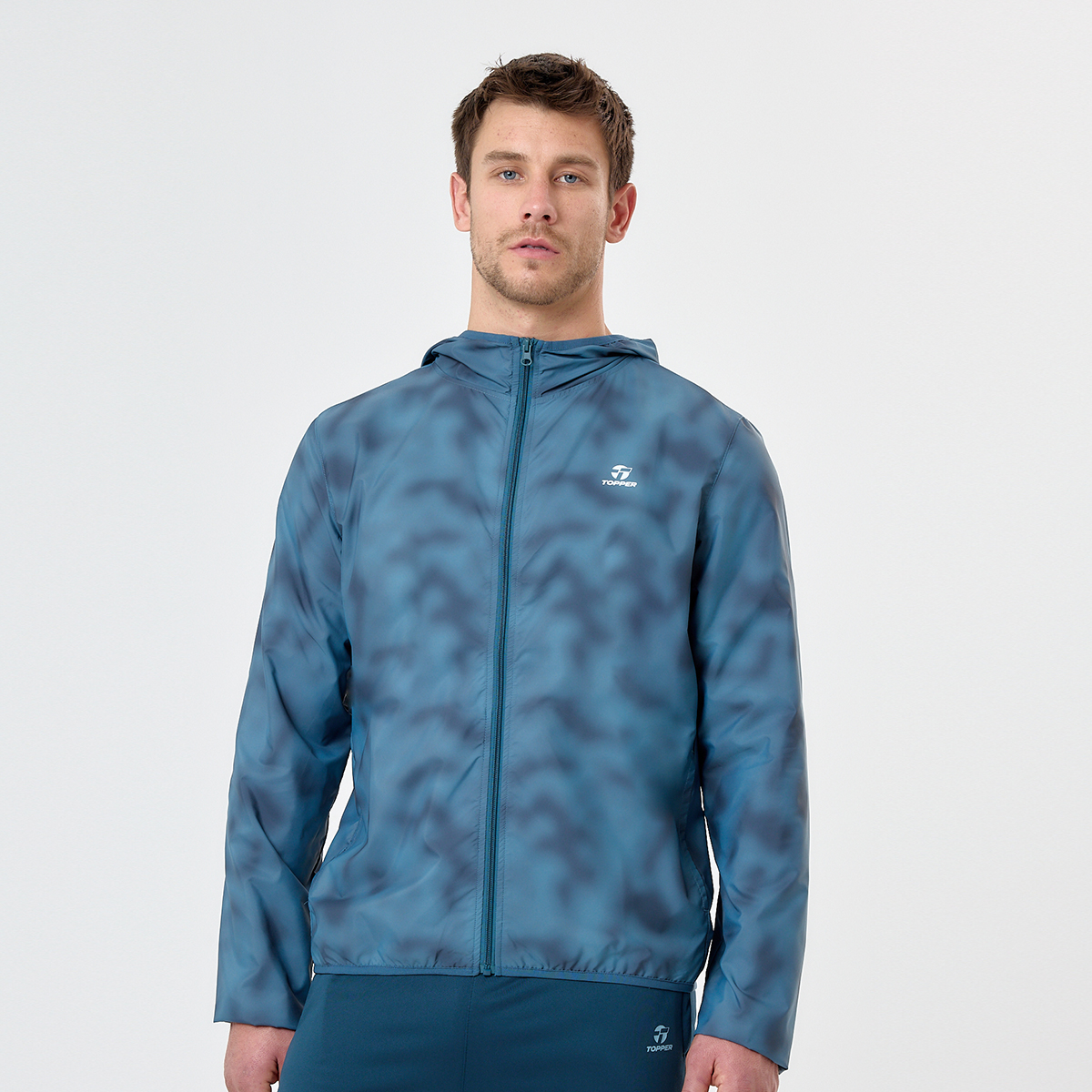 Campera Entrenamiento Topper Rompevientos Open Hombre,  image number null