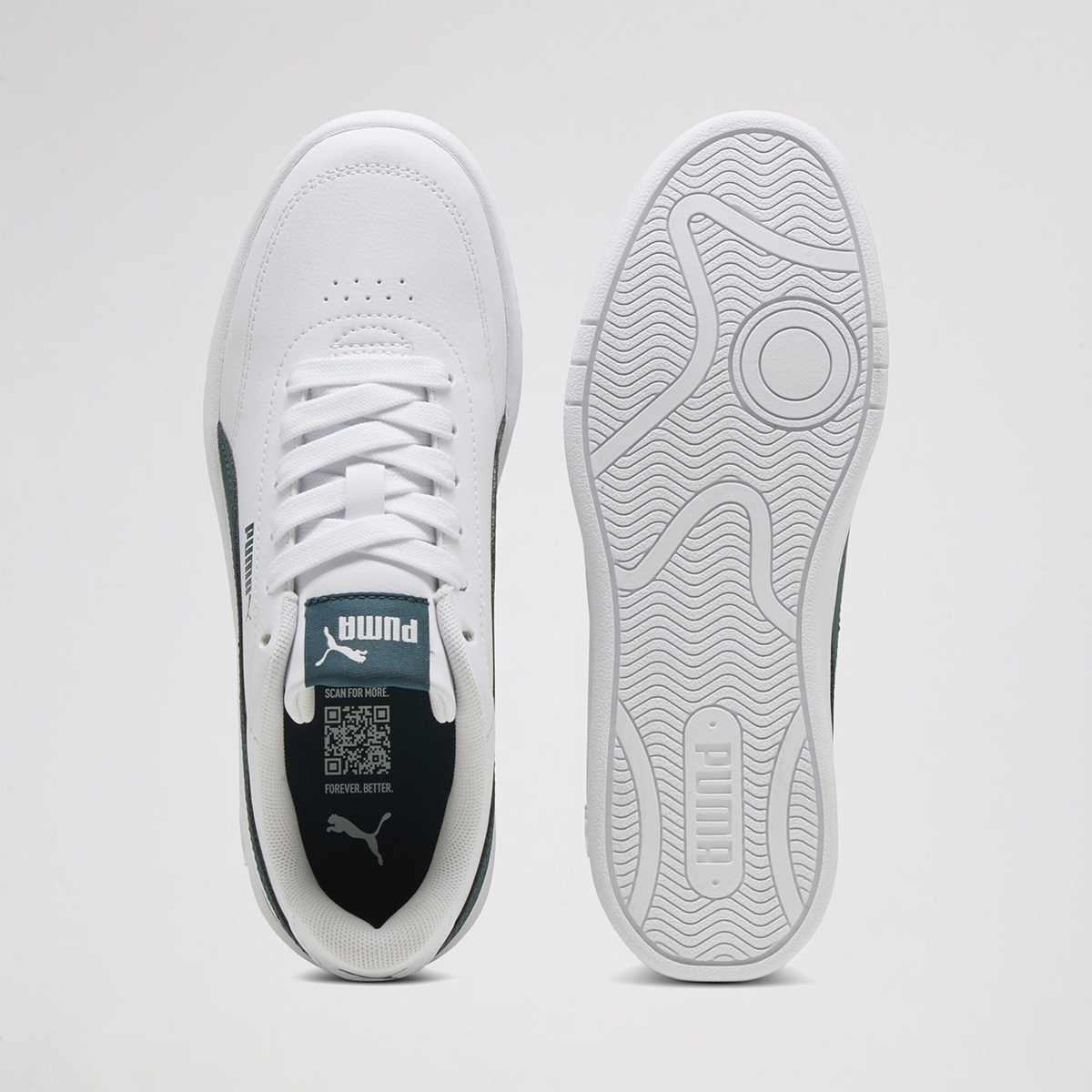 Zapatillas Puma Court Classic Clean Infantil,  image number null