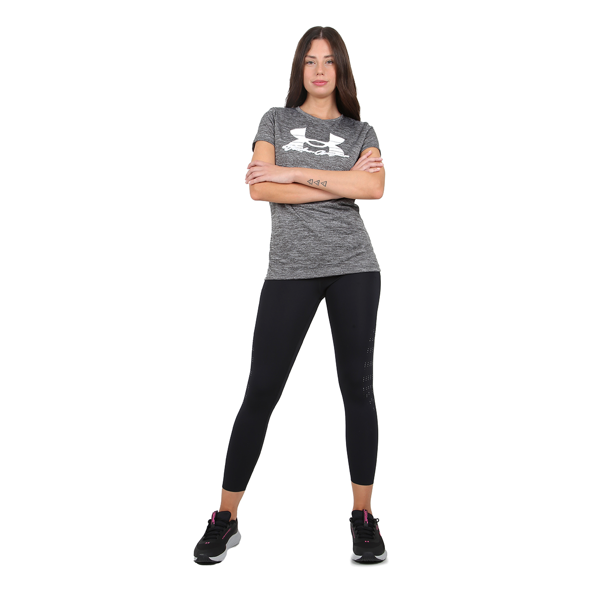 Remera Under Armour Tech Twist Script Mujer,  image number null