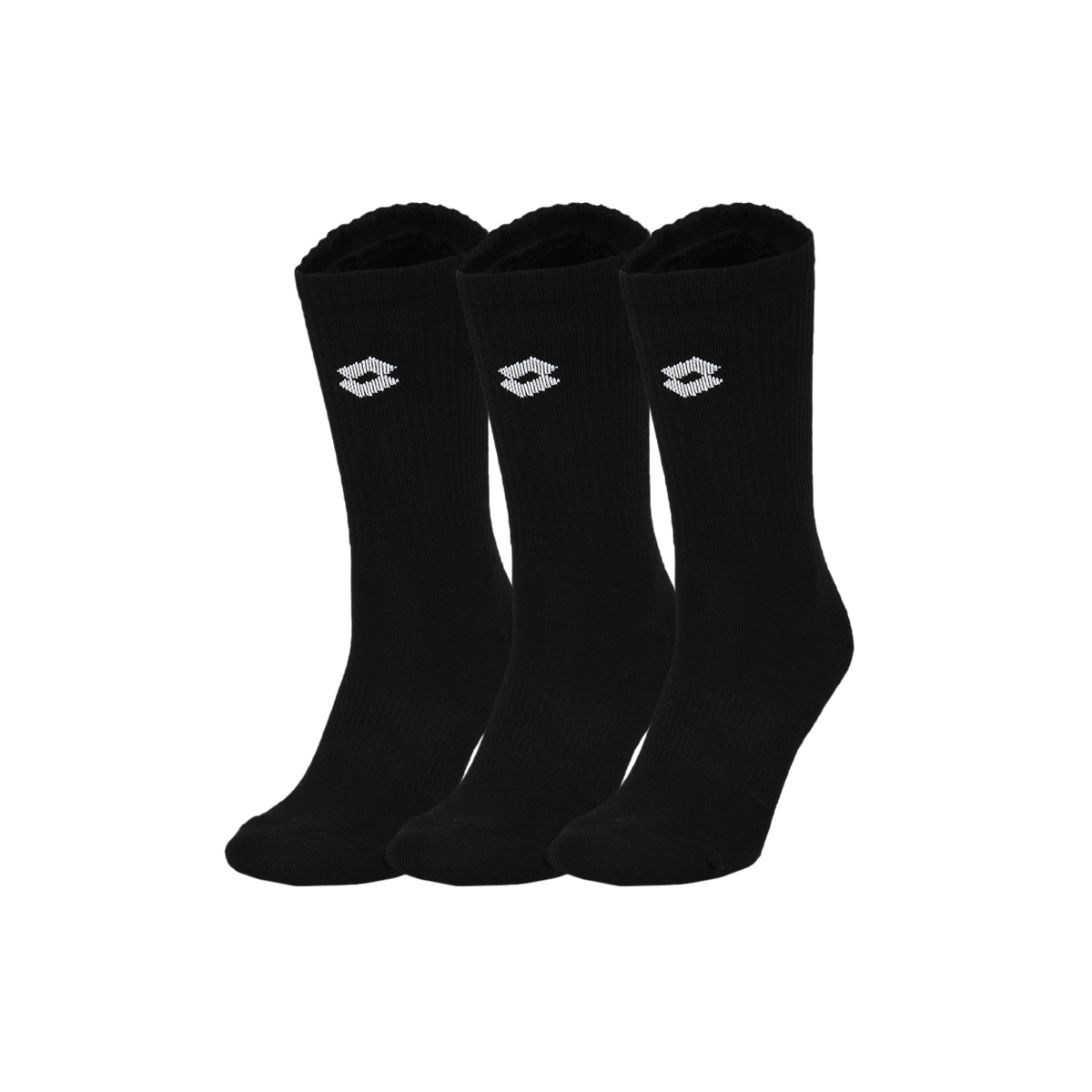 Pack de Medias Lotto Workout X3 Mujer caña alta,  image number null