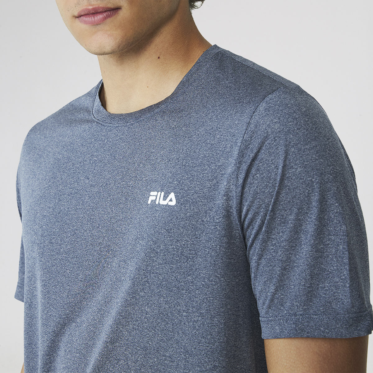 Remera Entrenamiento Fila Melange II Hombre,  image number null