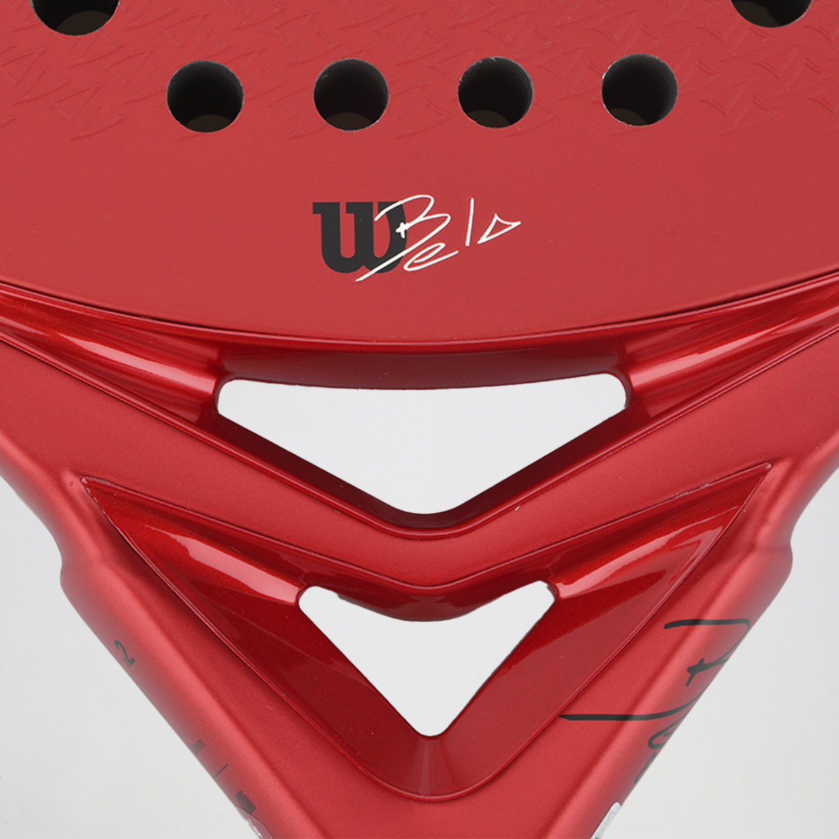Paleta Pádel Wilson Bela Elite V2 2 Carbono,  image number null