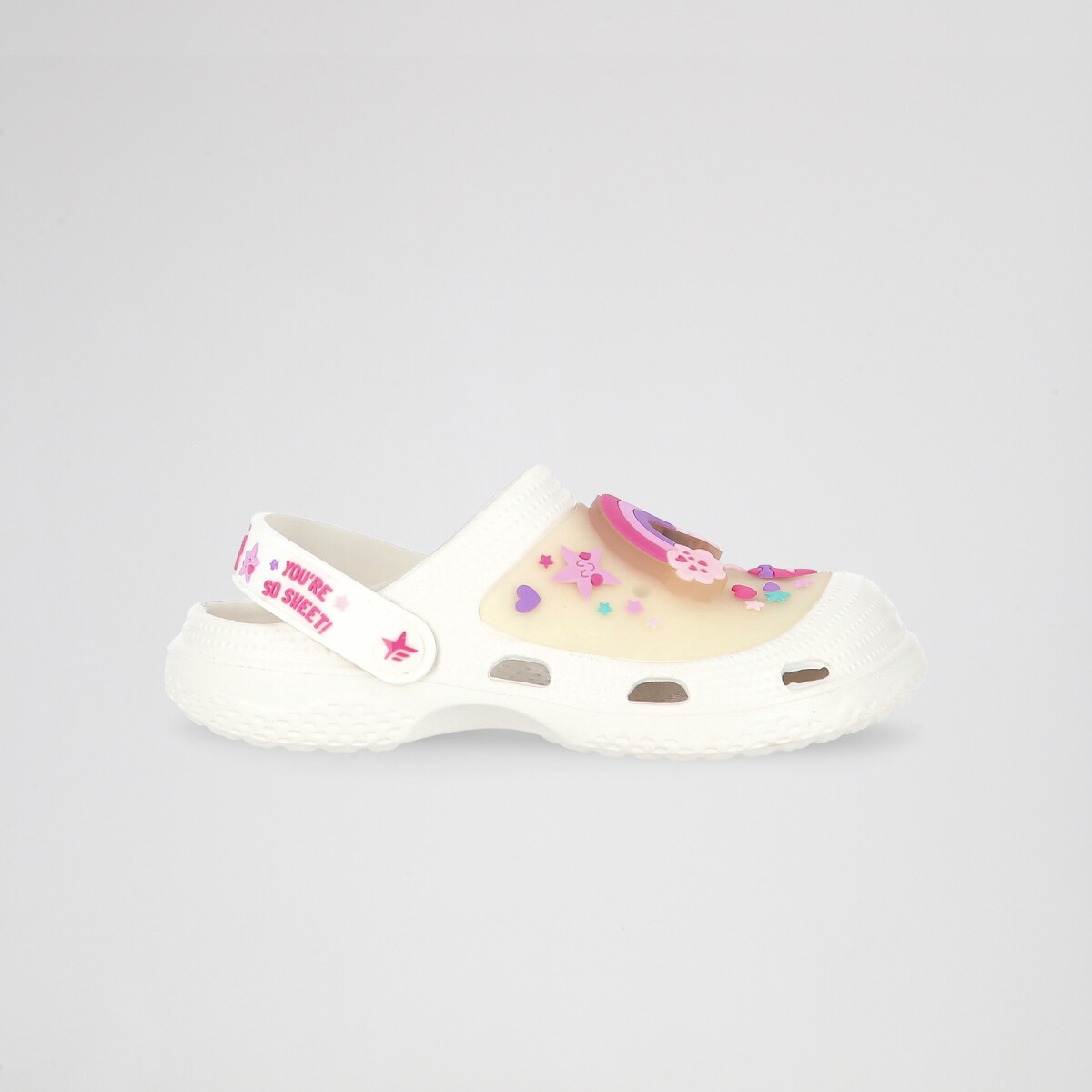 Zuecos Nataci&oacute;n Footy con luz Goma Infantil,  image number null