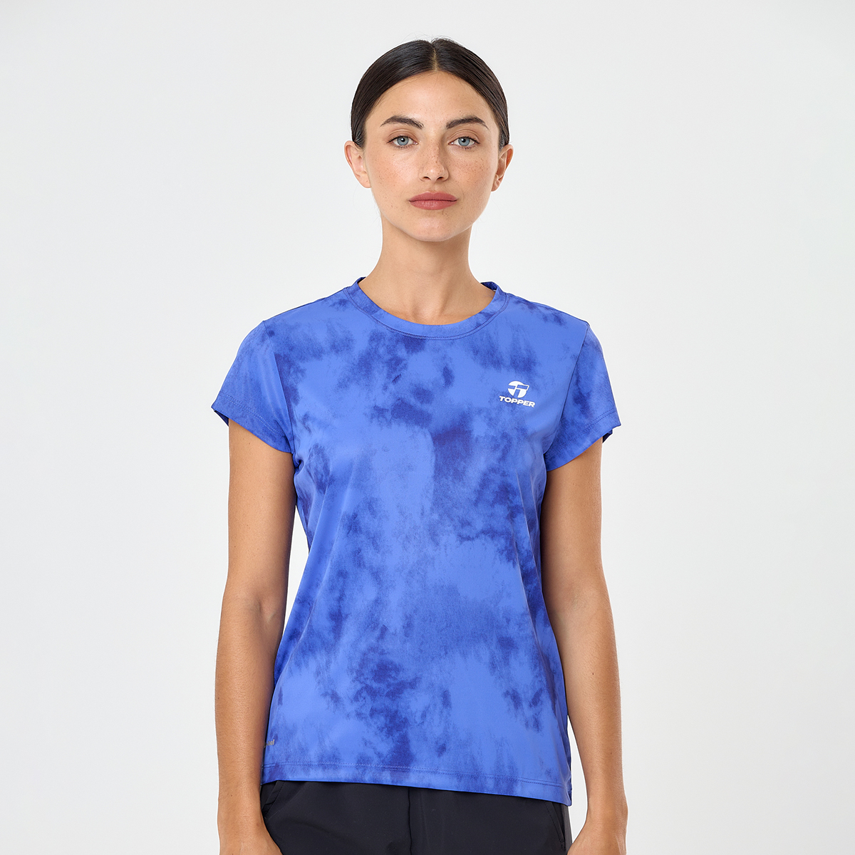 Remera Entrenamiento Topper Mc Trng Full Print Mujer,  image number null