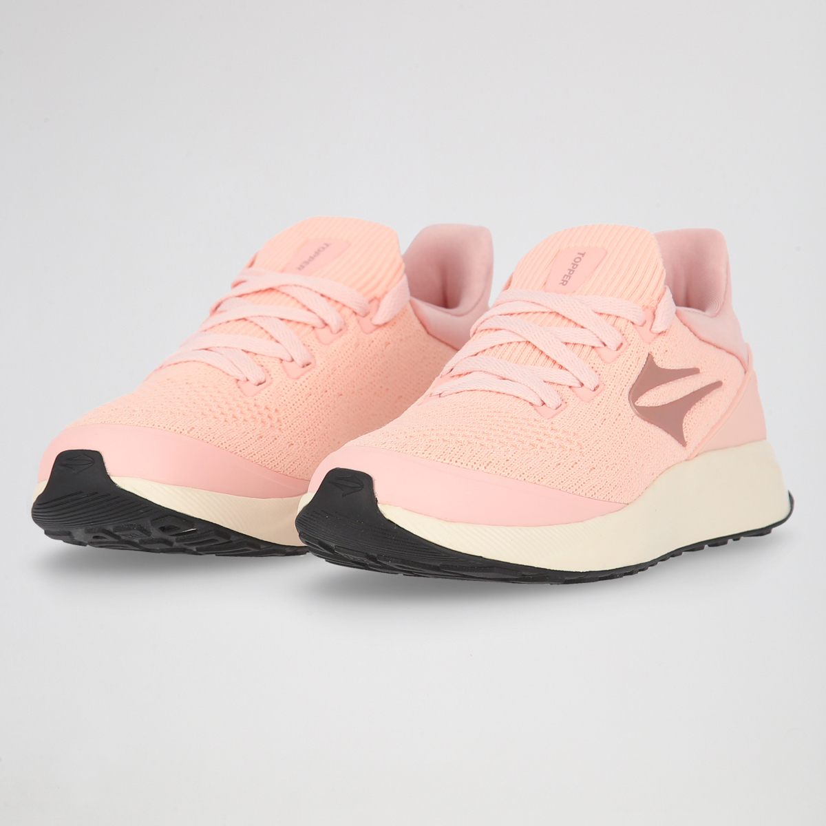 Zapatillas Running Topper Split Knitted Mujer,  image number null