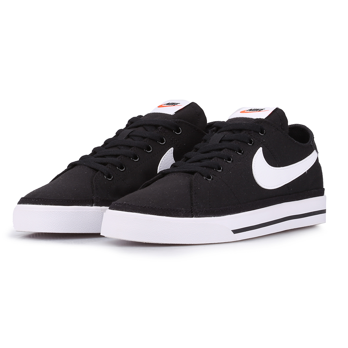 Nike negras de tela online