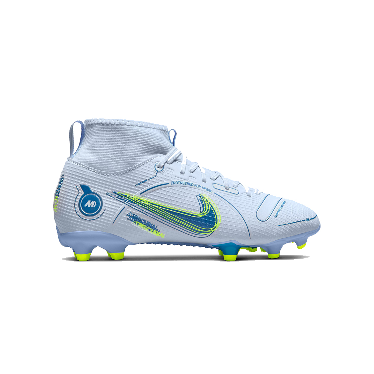 Botines nike blancos top