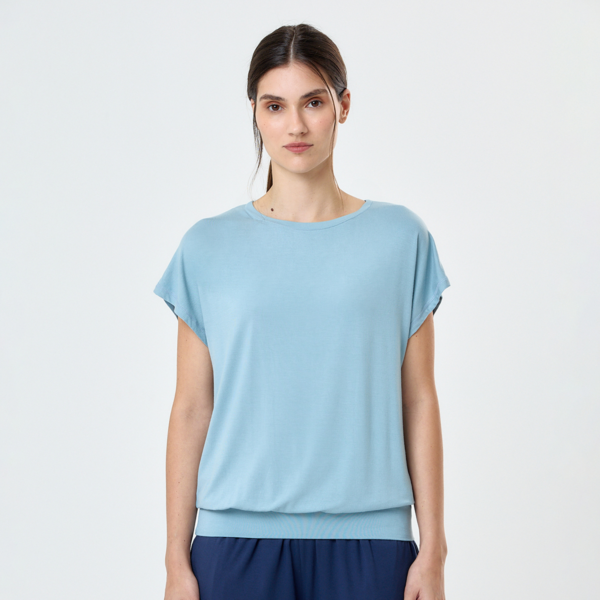 Remera Loop Up Lounge Soft  para Mujer- Comfort Blend- Sin Mangas,  image number null
