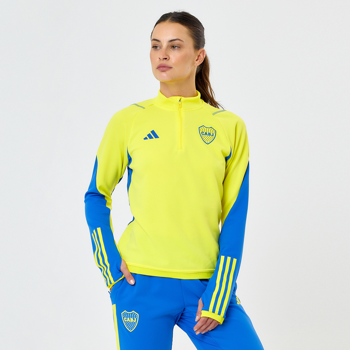 Buzo Boca Juniors adidas Entrenamiento 2024 Mujer,  image number null