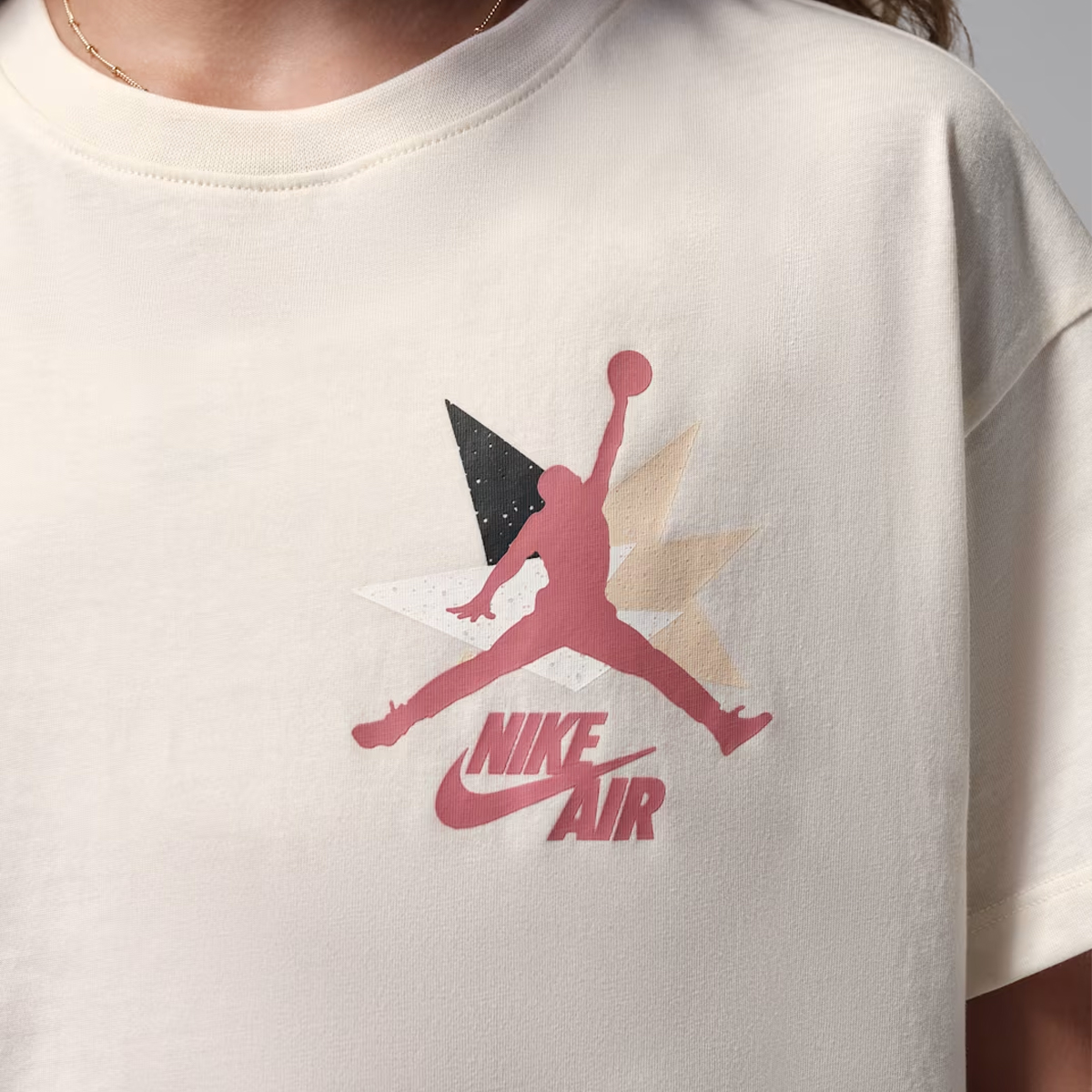 Remera Jordan Geo Burst Flight Ni&ntilde;a,  image number null