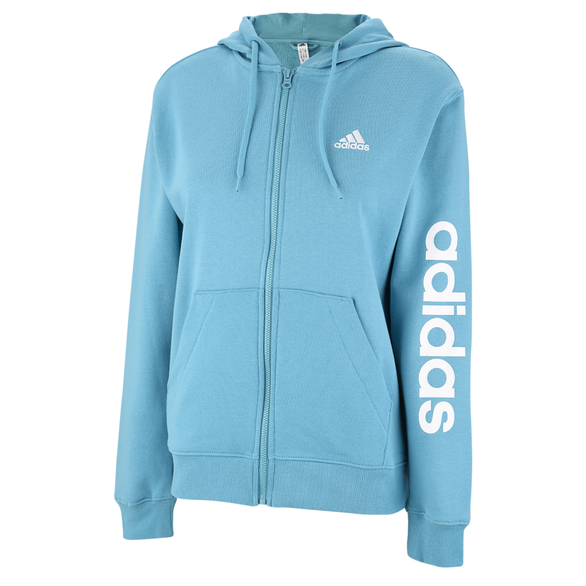 Campera Urbana adidas Essentials Linear Full Zip Mujer,  image number null