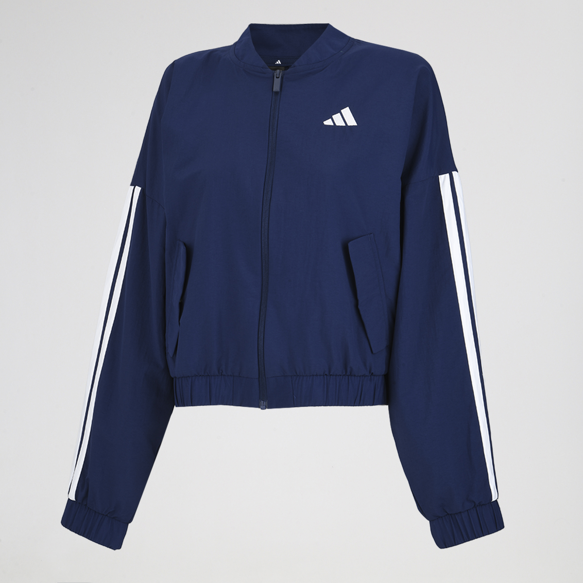Campera adidas Bomber 3 Tiras Mujer,  image number null