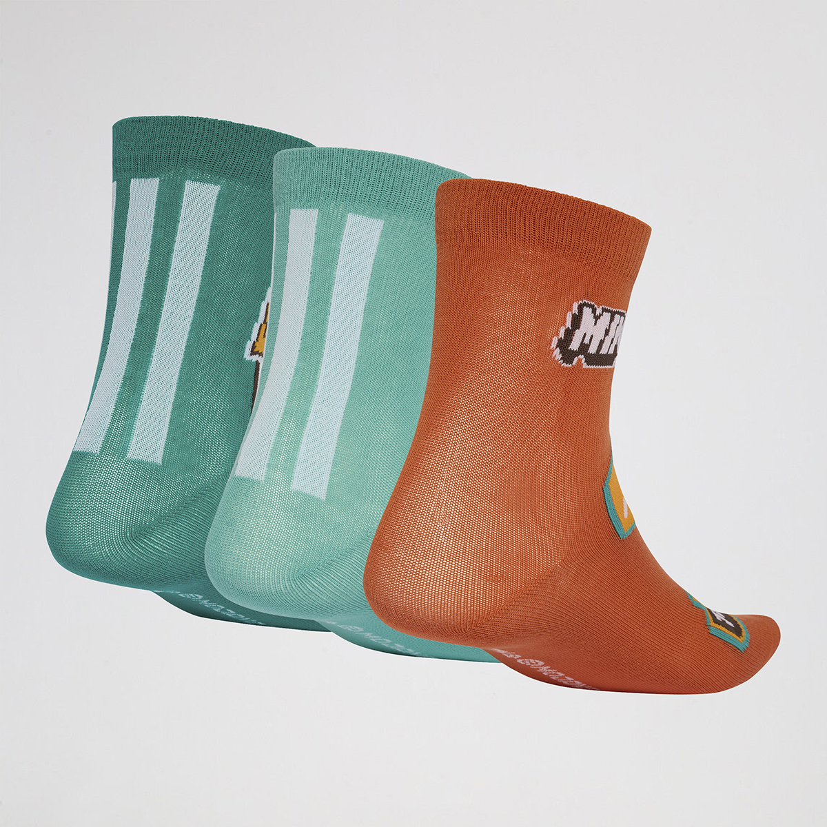 Pack de medias adidas Minecraft x3 Infantil,  image number null