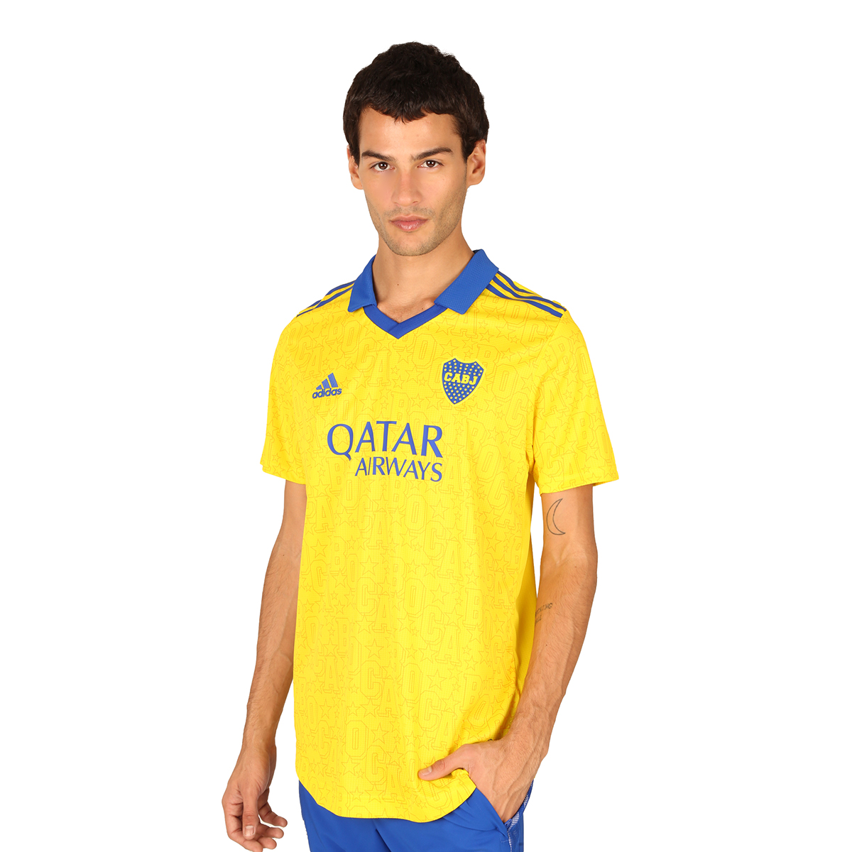 Camiseta de sales boca alternativa adidas