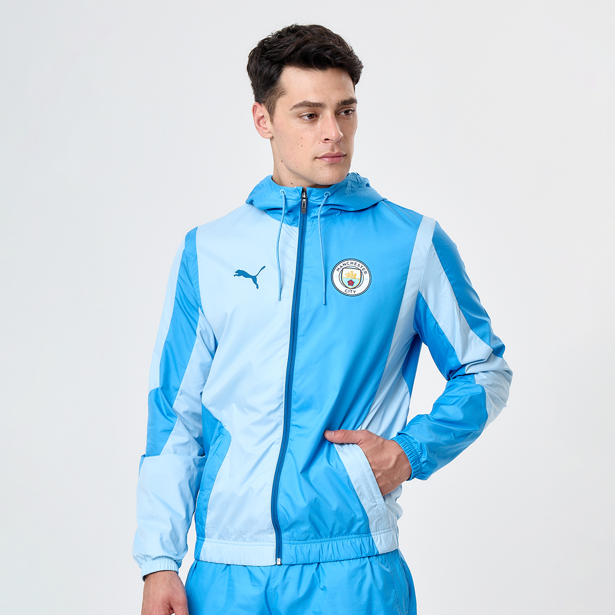 Campera Puma Manchester City Pre Partido Hombre,  image number null
