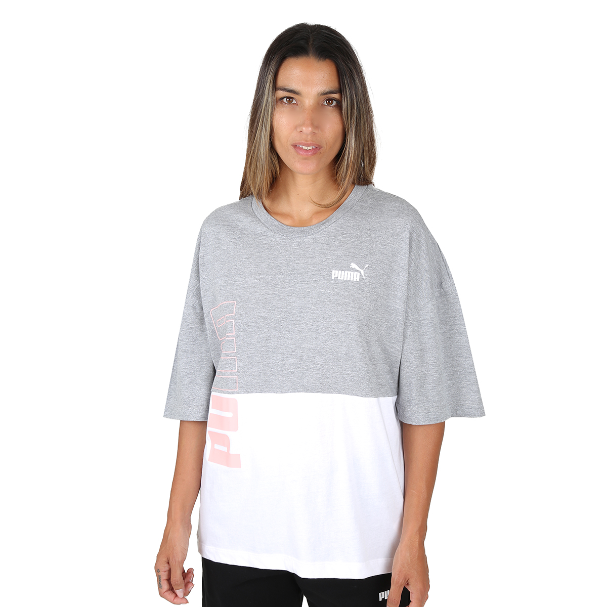 Remera Puma Power Colorblock Mujer,  image number null