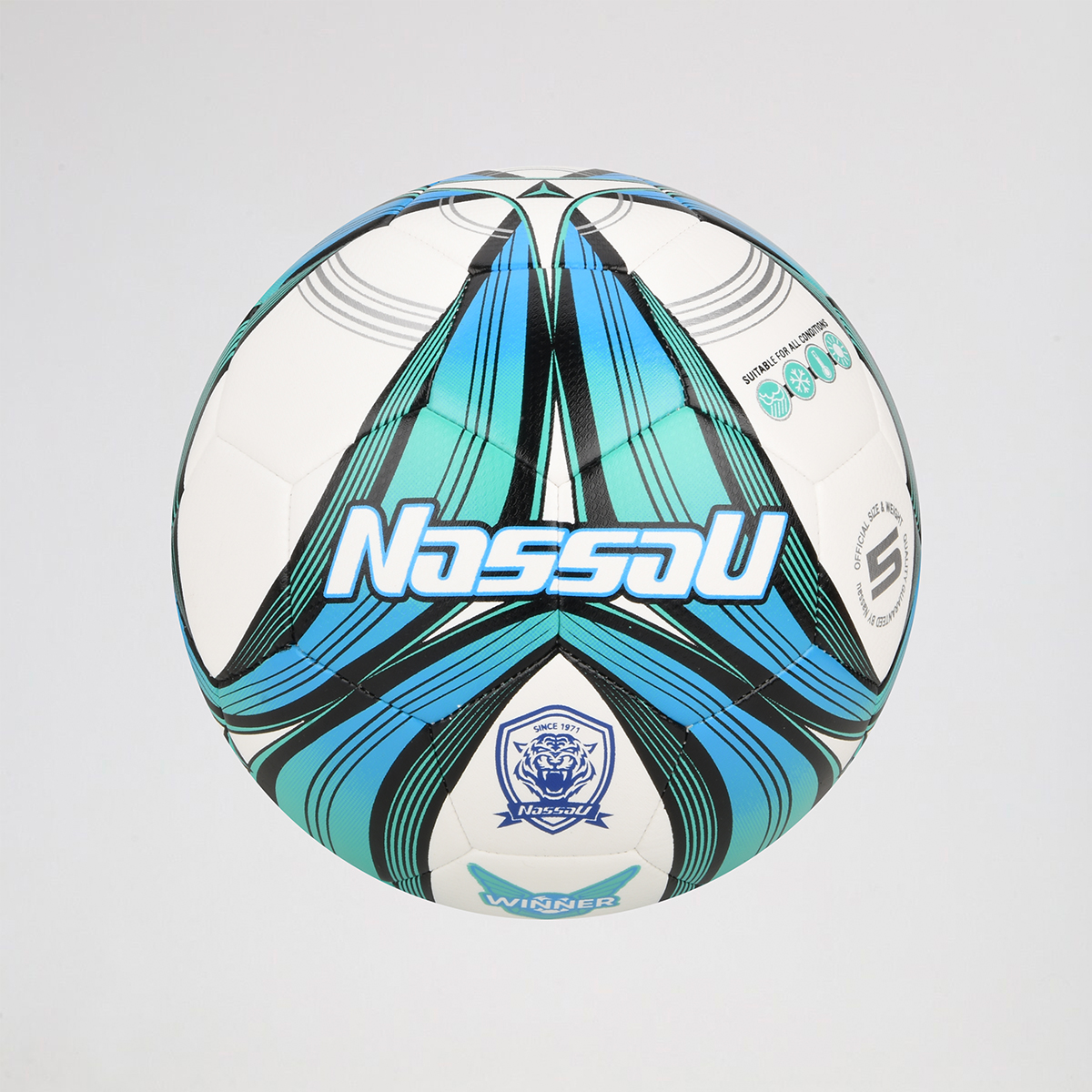 Pelota F&uacute;tbol Nassau Winner N5 TPU,  image number null