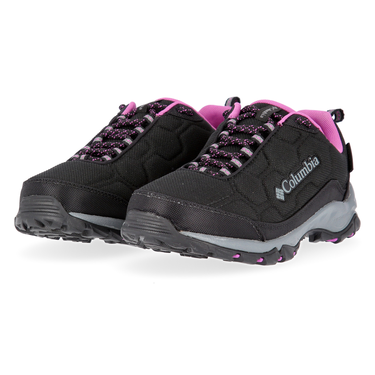 Zapatillas Outdoor Mujer Columbia Firecamp Iii Wp Black COLUMBIA