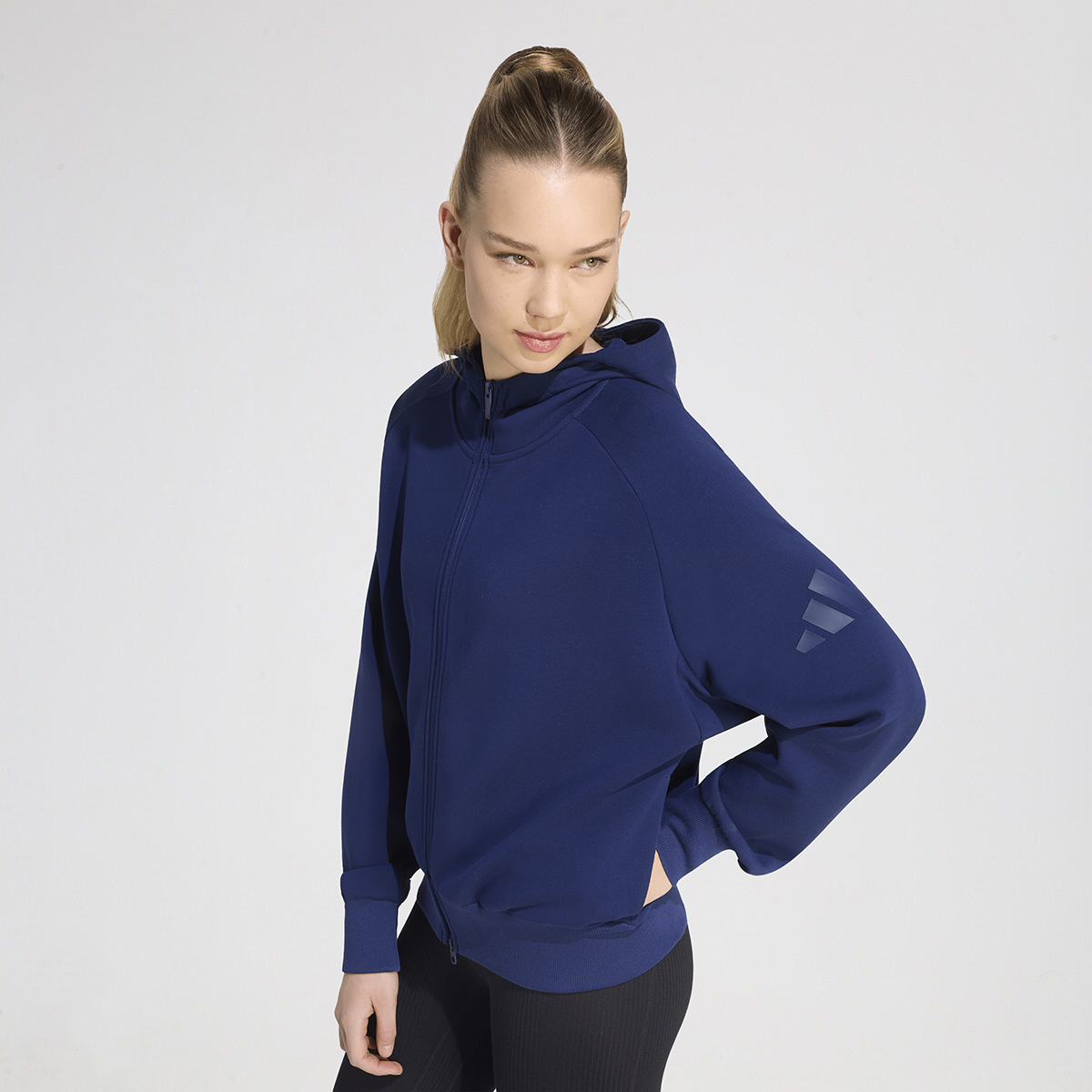 Buzo con Cierre adidas Soft Lux Mujer,  image number null