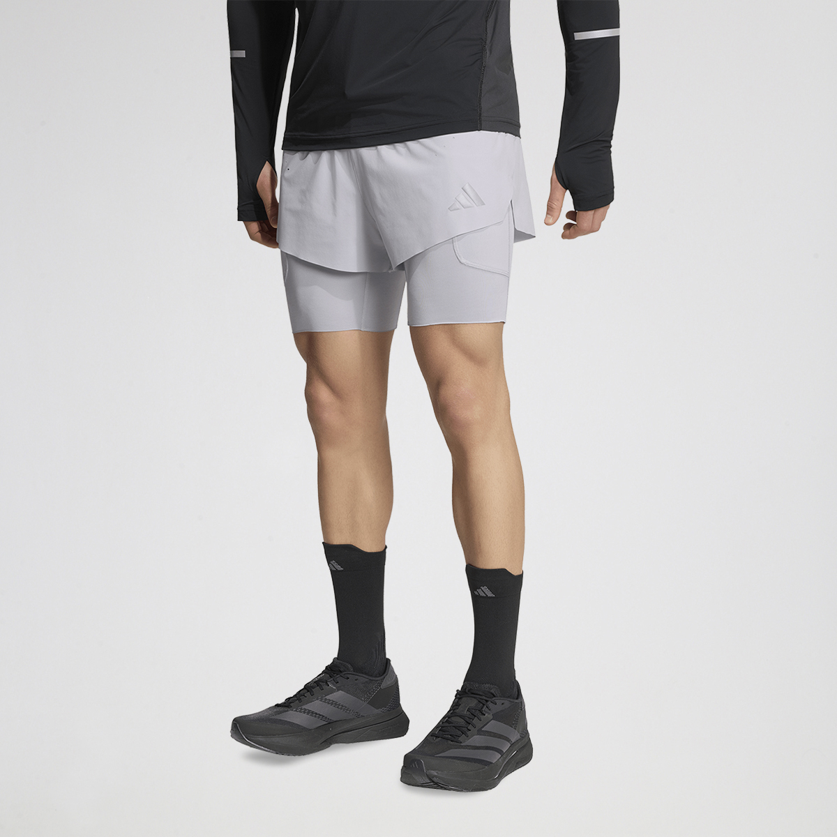 Short Running adidas ADI365 Climacool+ 4 Bolsillos 2 en 1 Hombre,  image number null