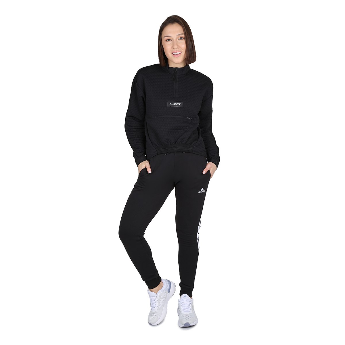 Pantalón Entrenamiento adidas Essentials 3 Tiras French Mujer,  image number null