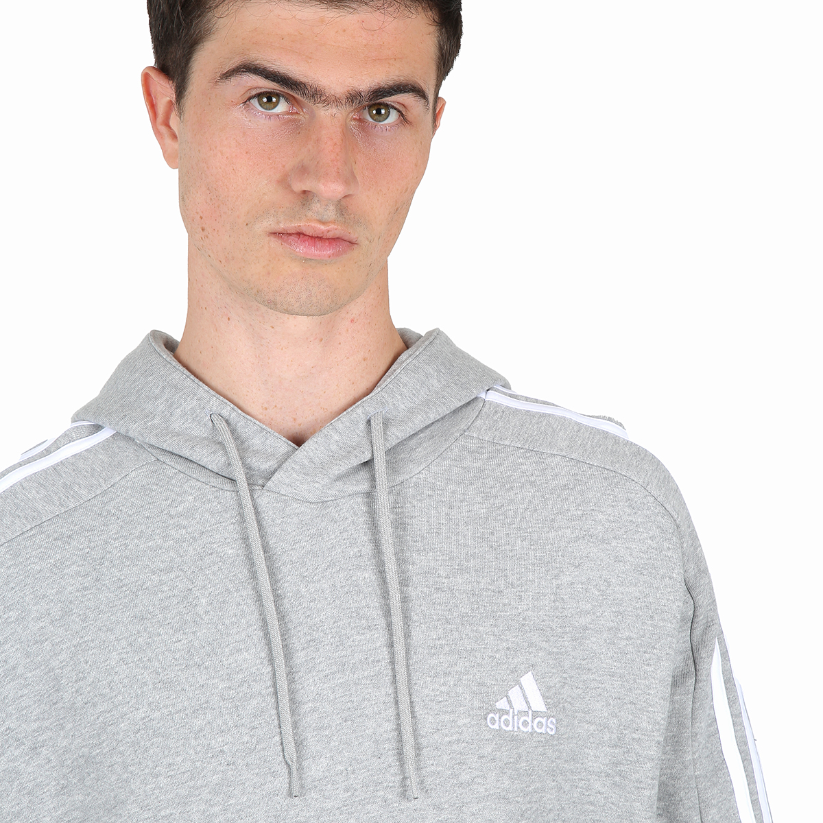 Buzo adidas hombre gris best sale