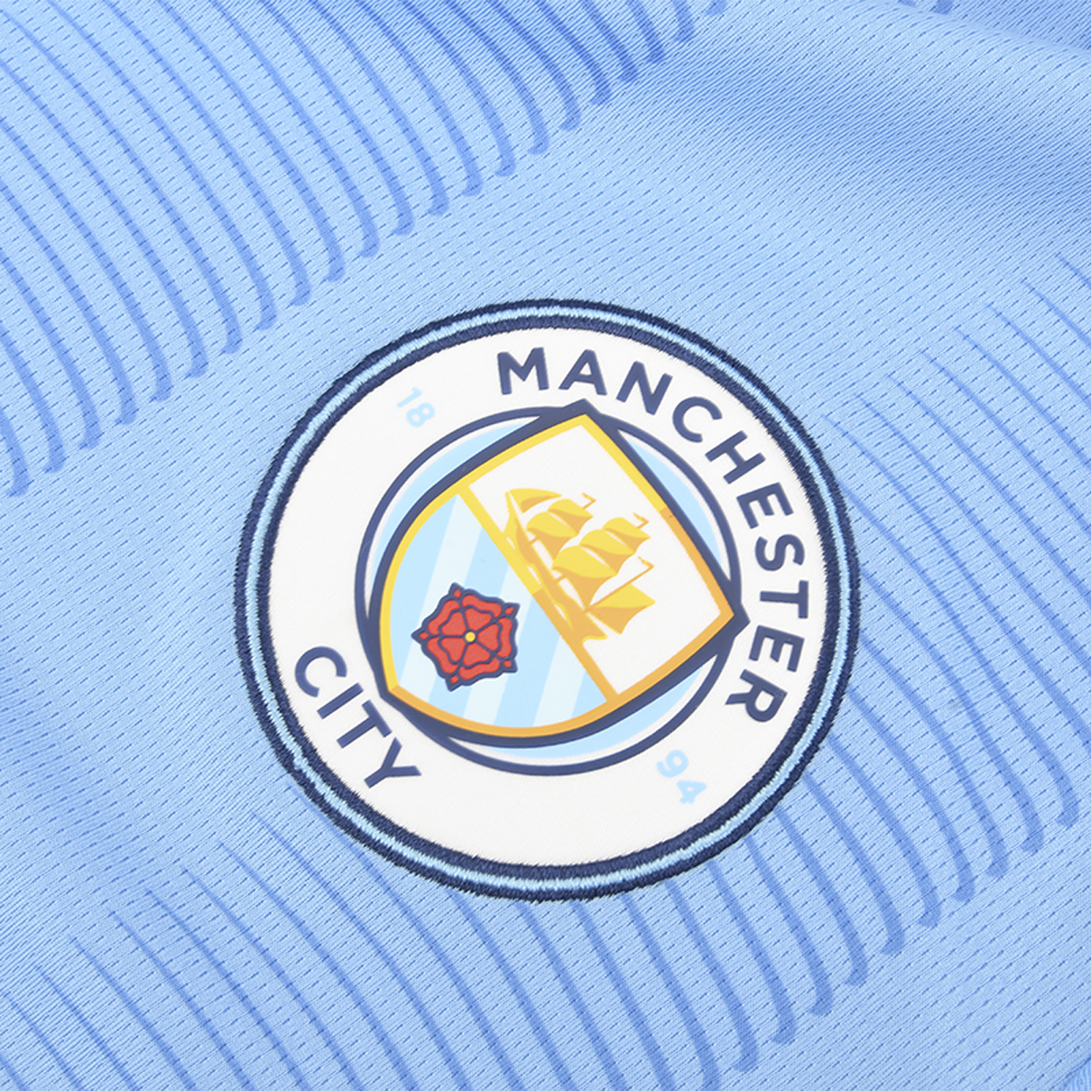 Camiseta Manchester City Puma R&eacute;plica Titular 23-24 Hombre,  image number null