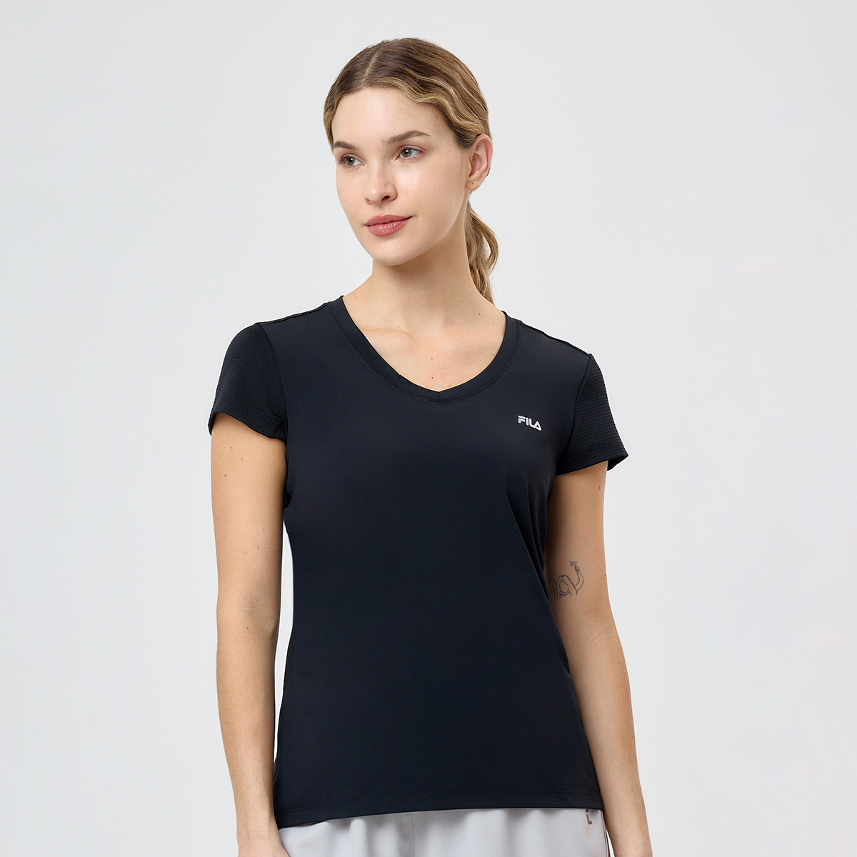 Remera Entrenamiento Fila Fancy Mujer,  image number null