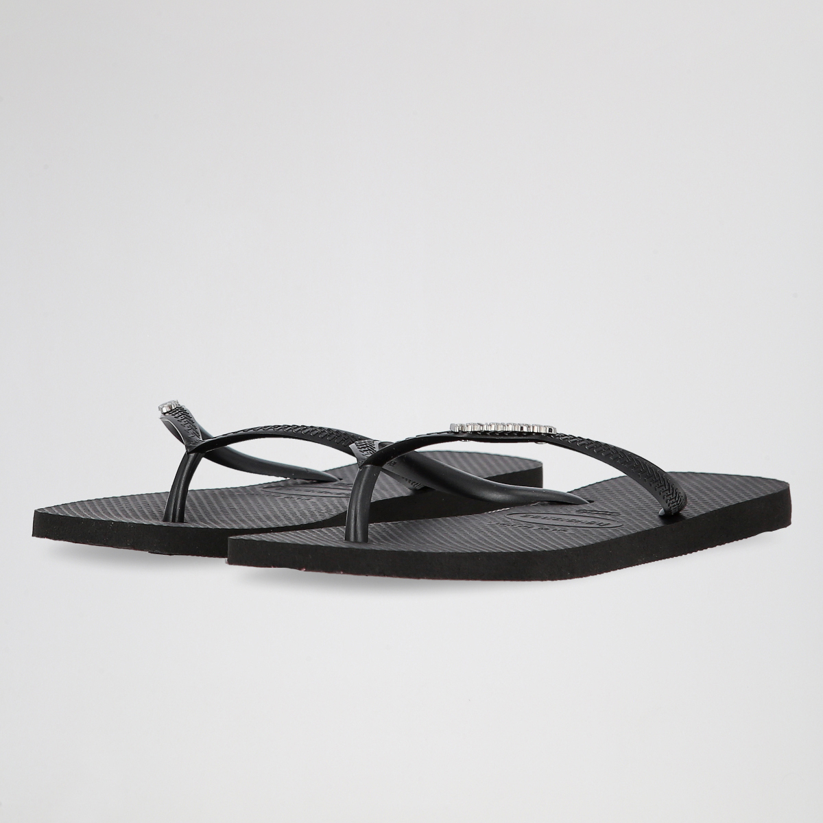 Ojotas Havaianas Slim Square Logo Metallic Mujer,  image number null
