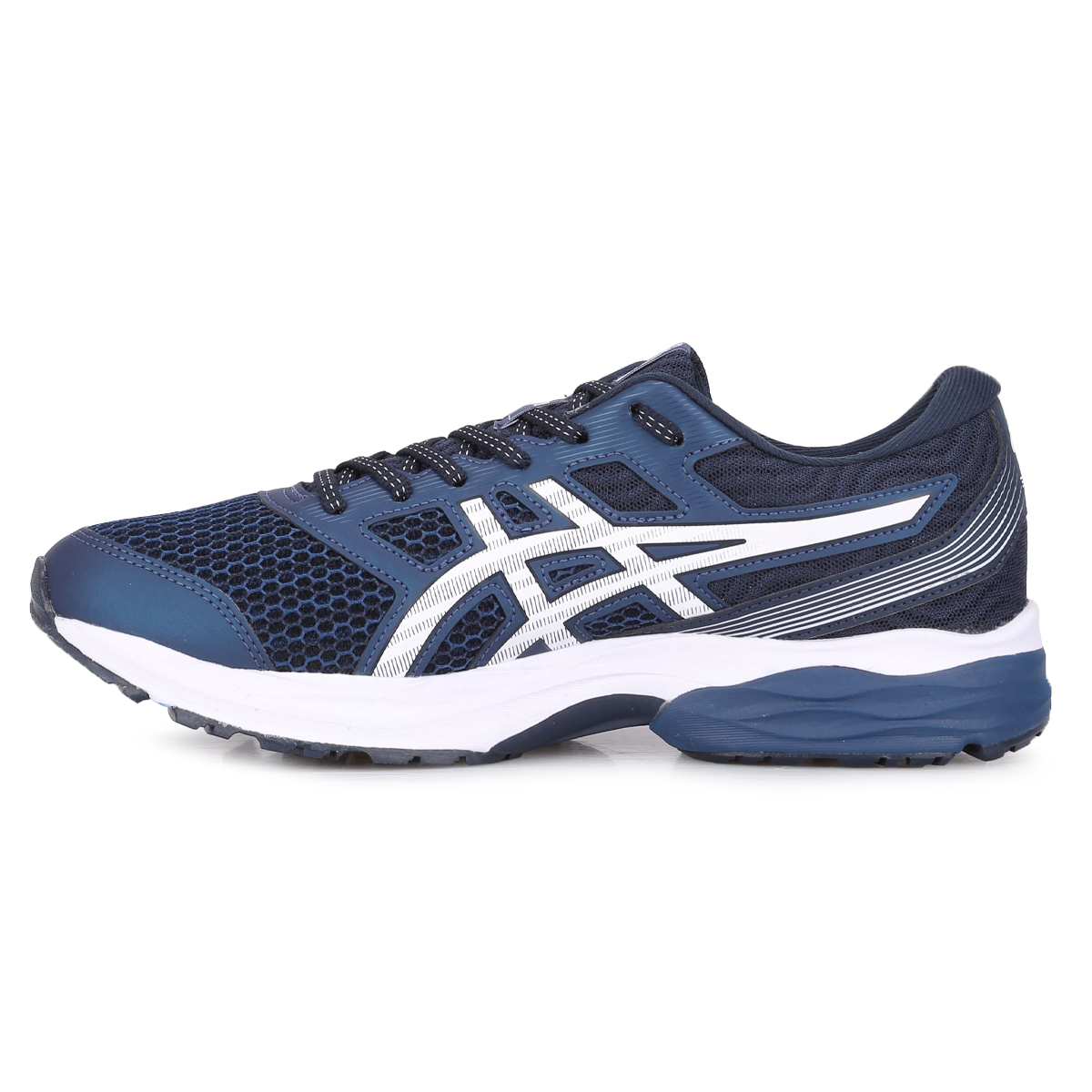 Asics azul e online branco