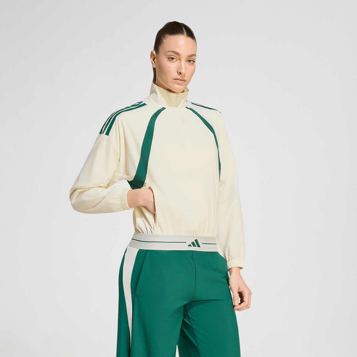 Buzo Entrenamiento adidas Hyperglam 3 Tiras Mujer,  image number null
