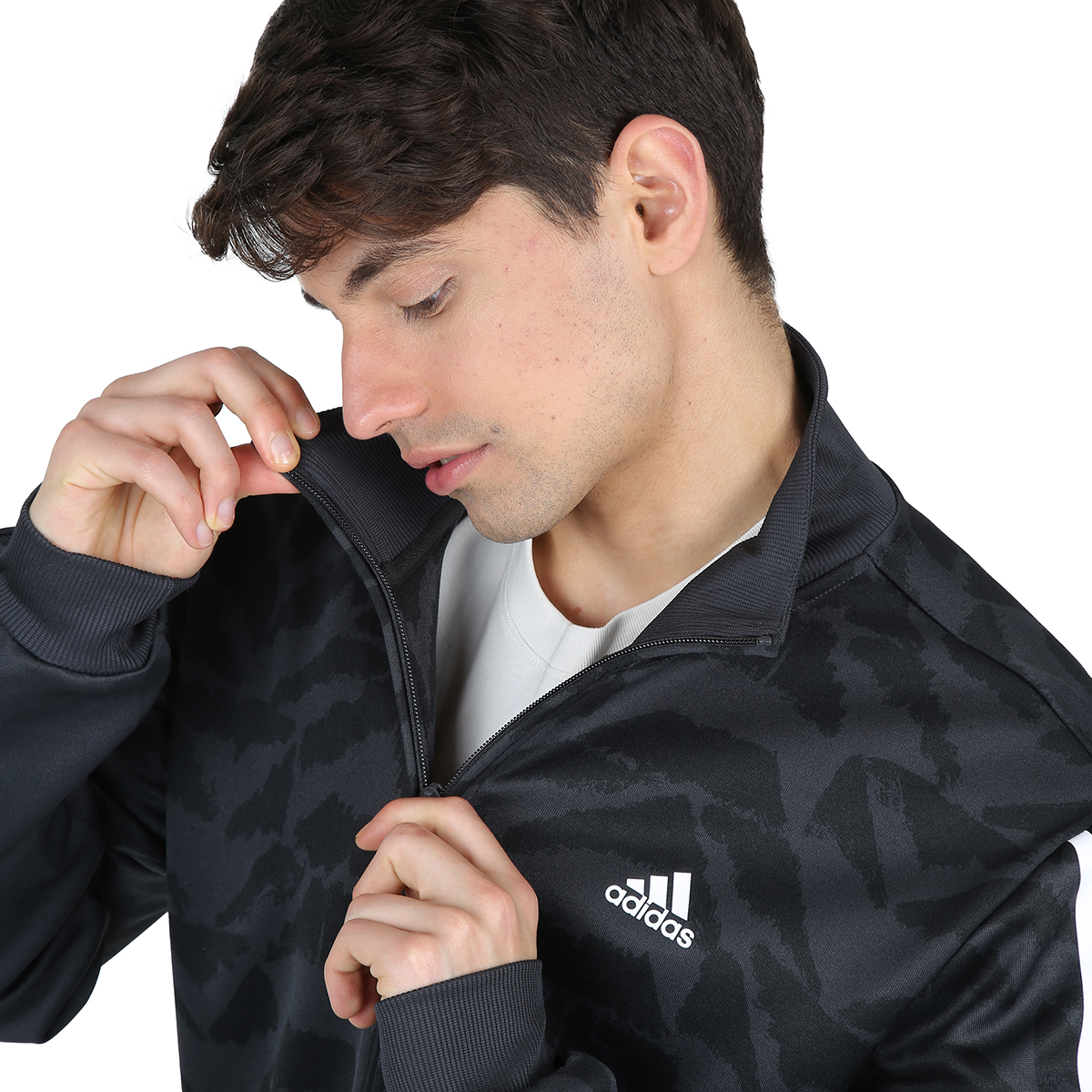 Camperas deportivas top adidas hombre