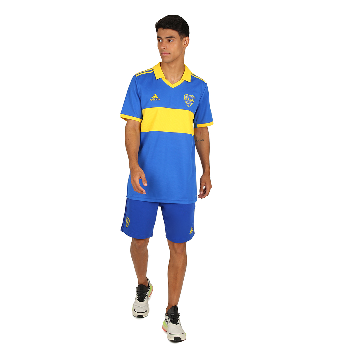 Short adidas Boca 3 Tiras,  image number null