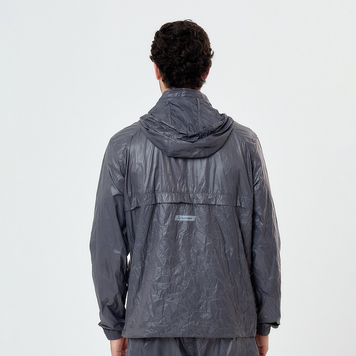 Campera Running Topper Crinkled Hombre,  image number null