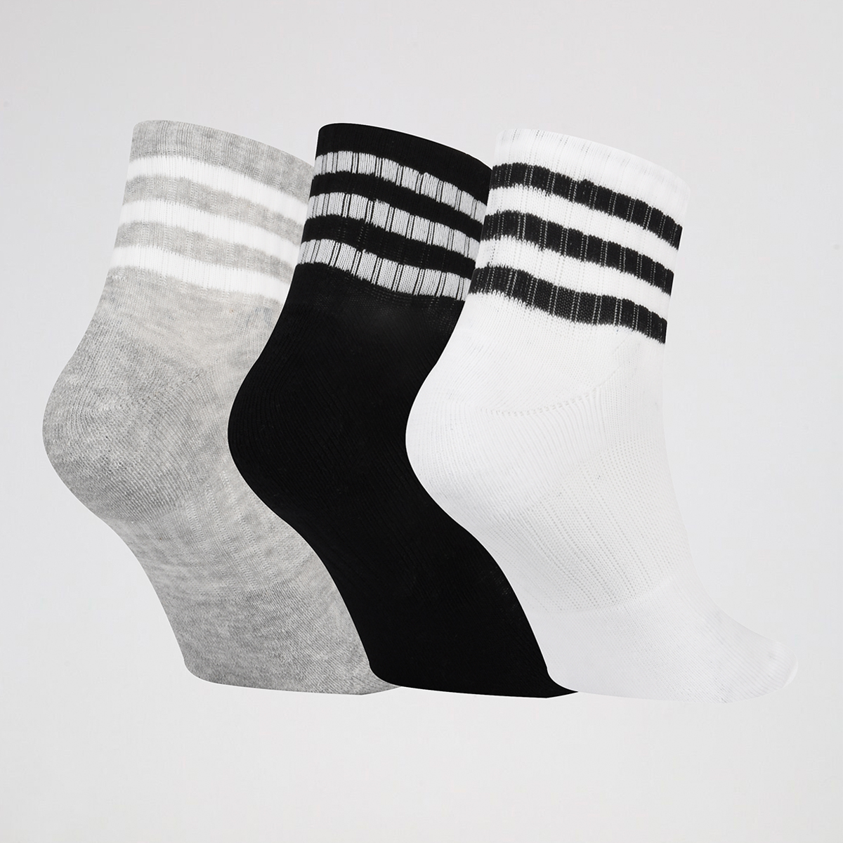 Pack de Medias Entrenamiento adidas 3 Tiras Mid X3,  image number null