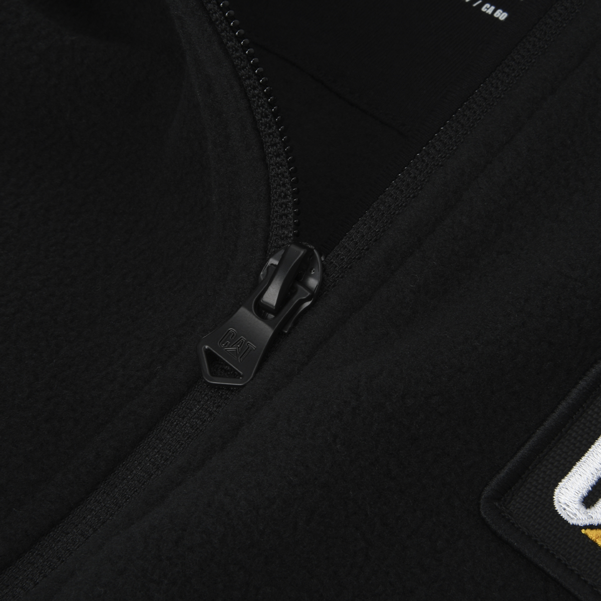 Buzo con Cierre CAT Microfleece Hombre,  image number null