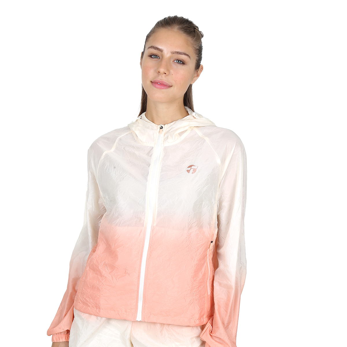 Campera Topper Crinkled Mujer,  image number null