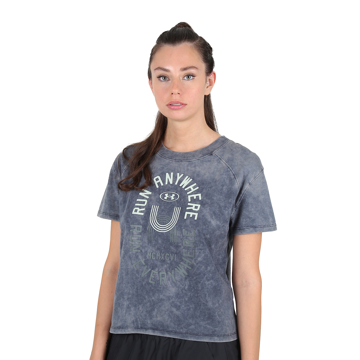 Remera Under Armour Run Everywhere Graphic Ss Mujer,  image number null