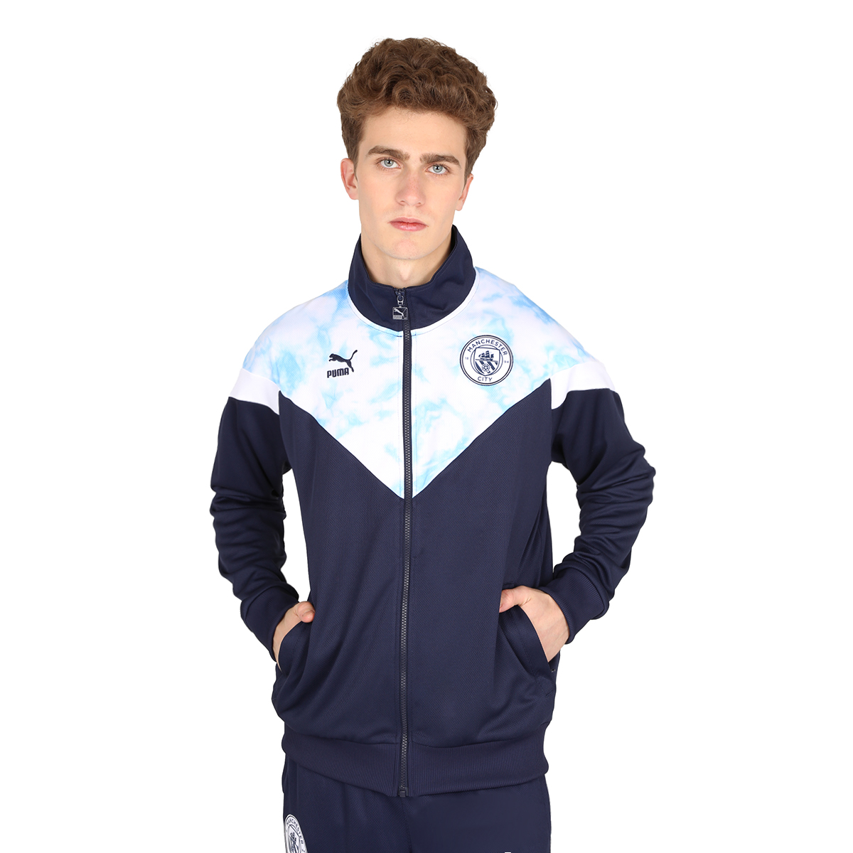 Campera Puma Manchester City Iconic Mesh,  image number null