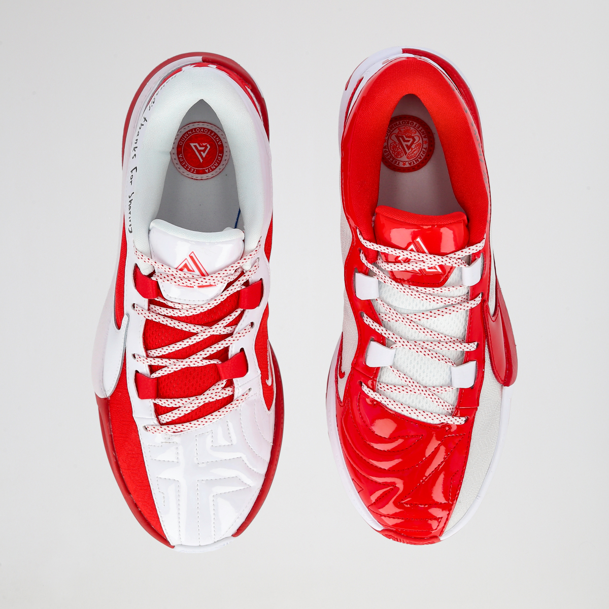 Zapatillas nike rojas y blancas deals