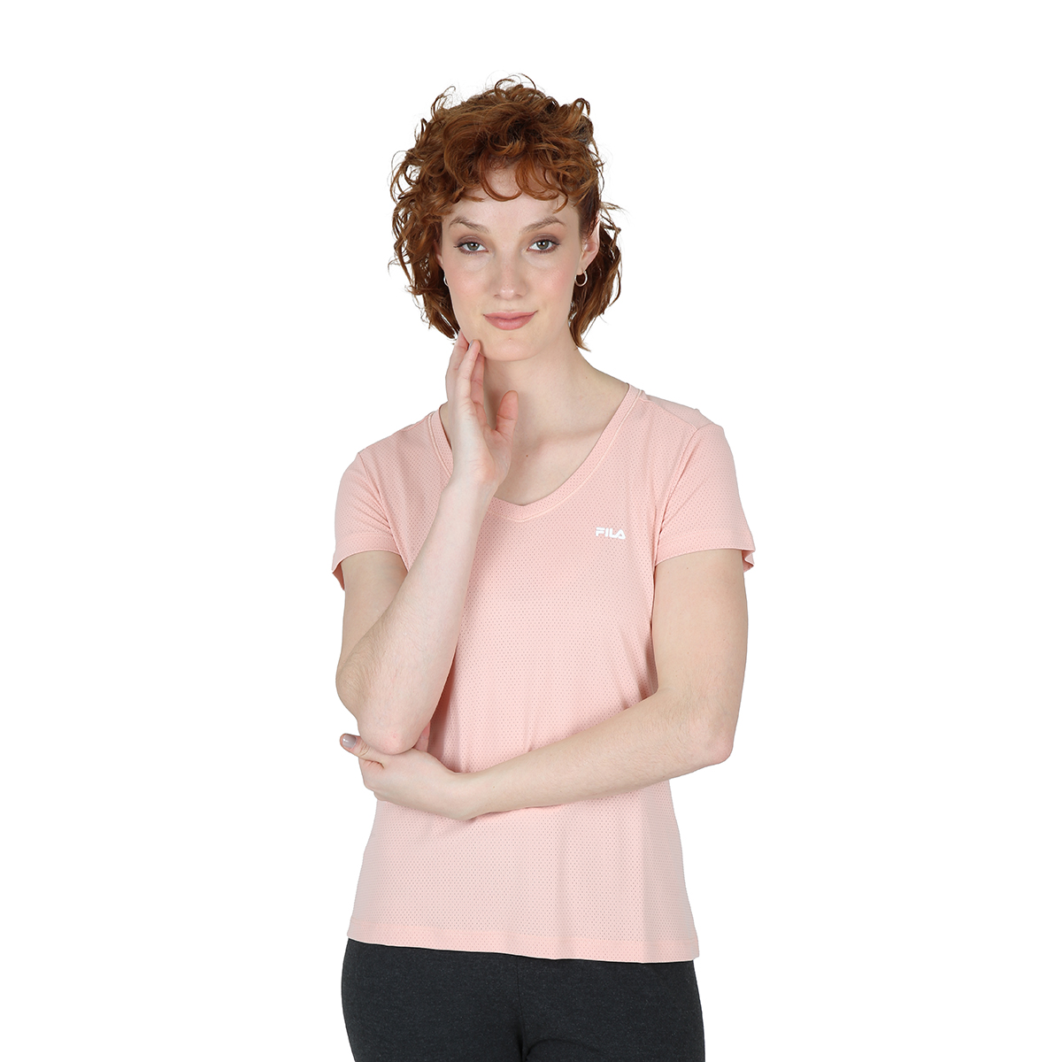 Remera Entrenamiento Fila Dot Mujer,  image number null