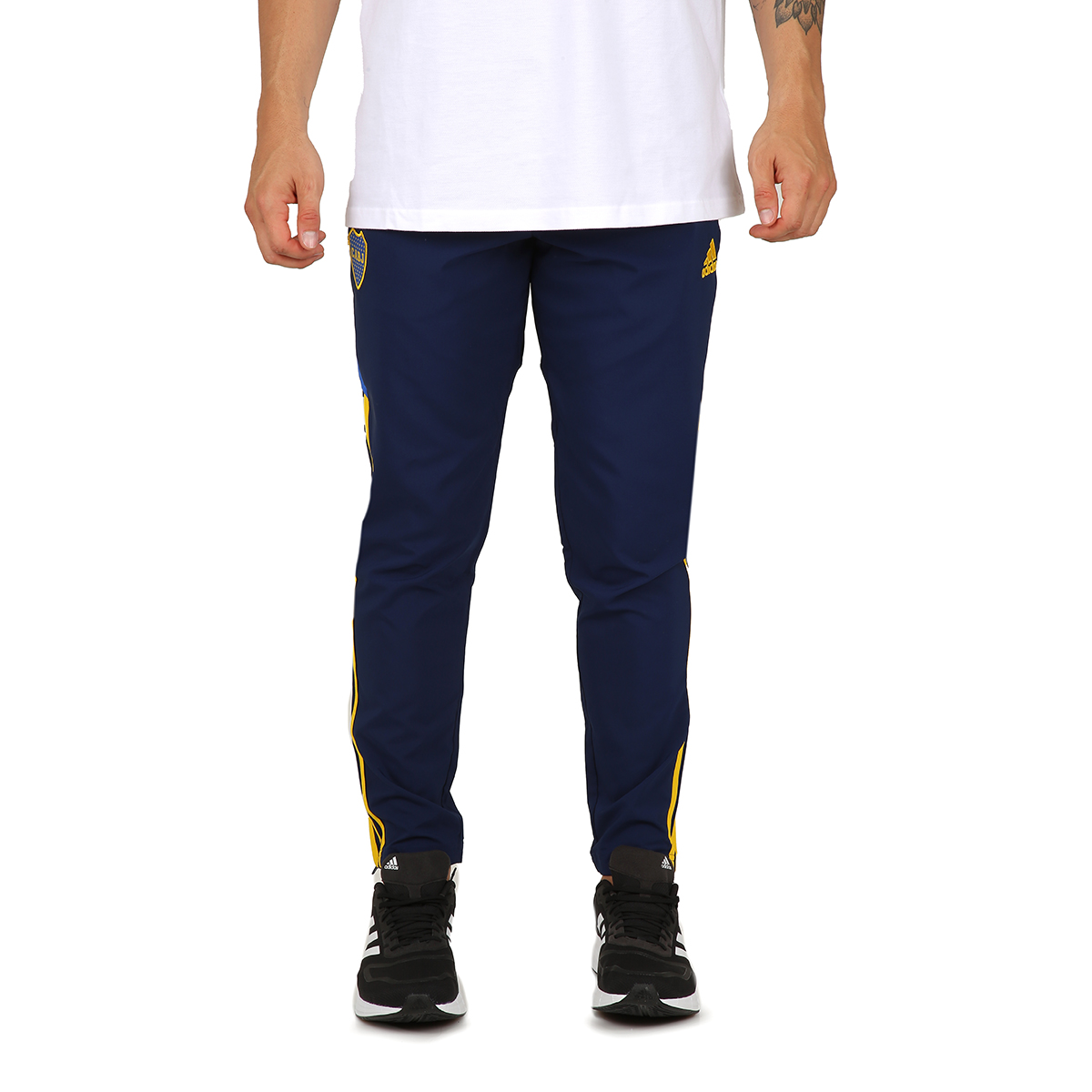 Pantalón Boca Juniors adidas Pre Hombre,  image number null